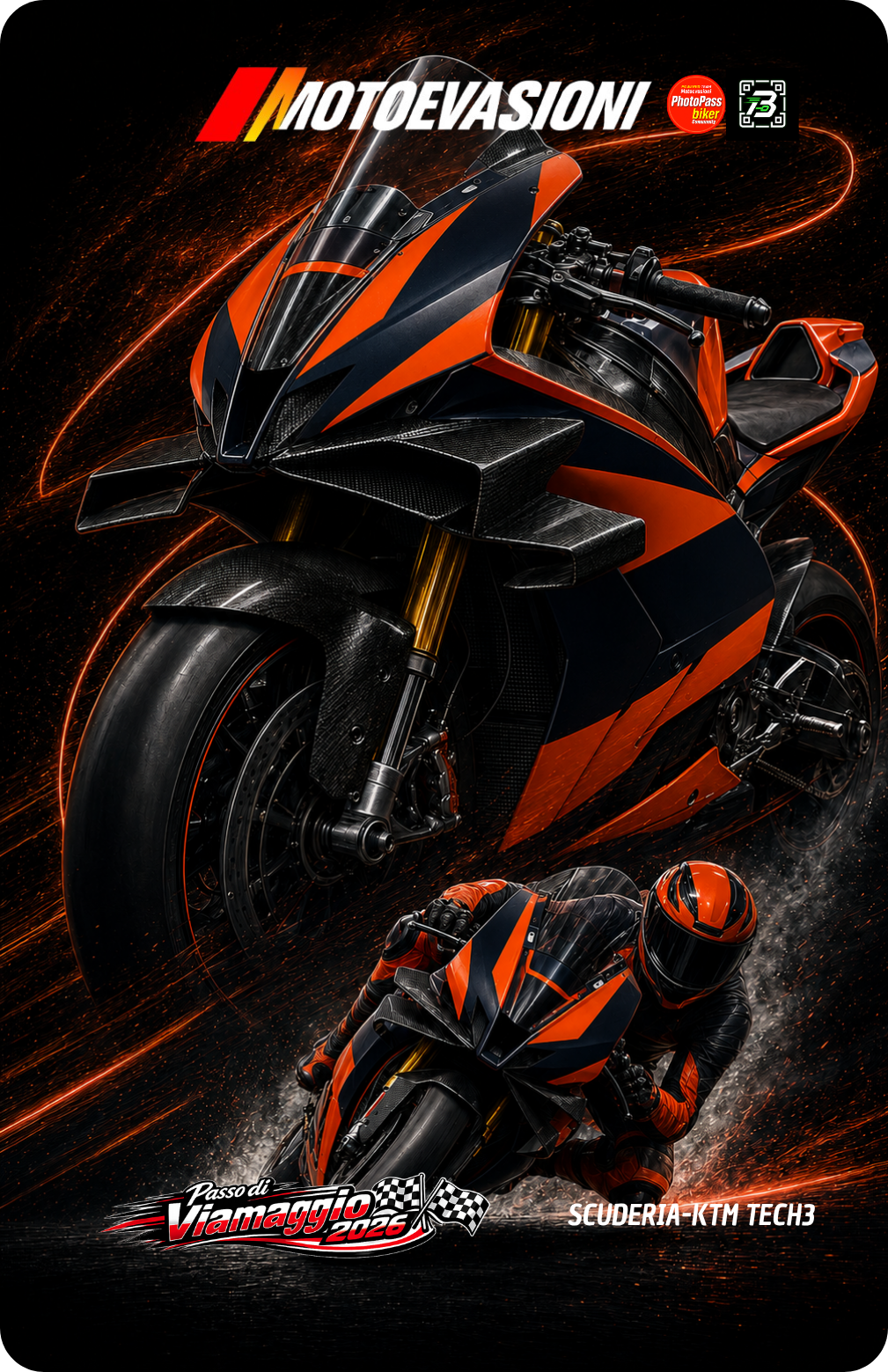 MotoCard KTM Tech3 · Passo di Viamaggio
