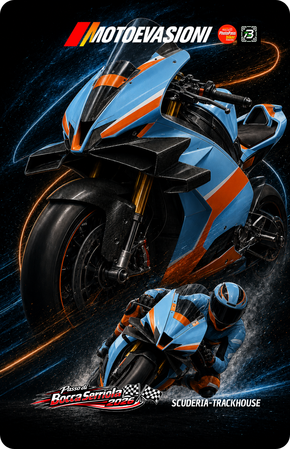 MotoCard Trackhouse · Passo di Bocca Serriola