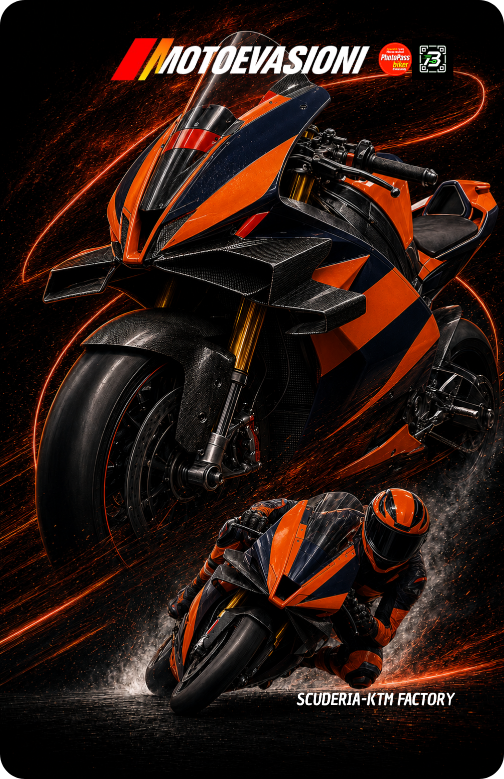 MotoCard KTM Factory · Passo dello Spino
