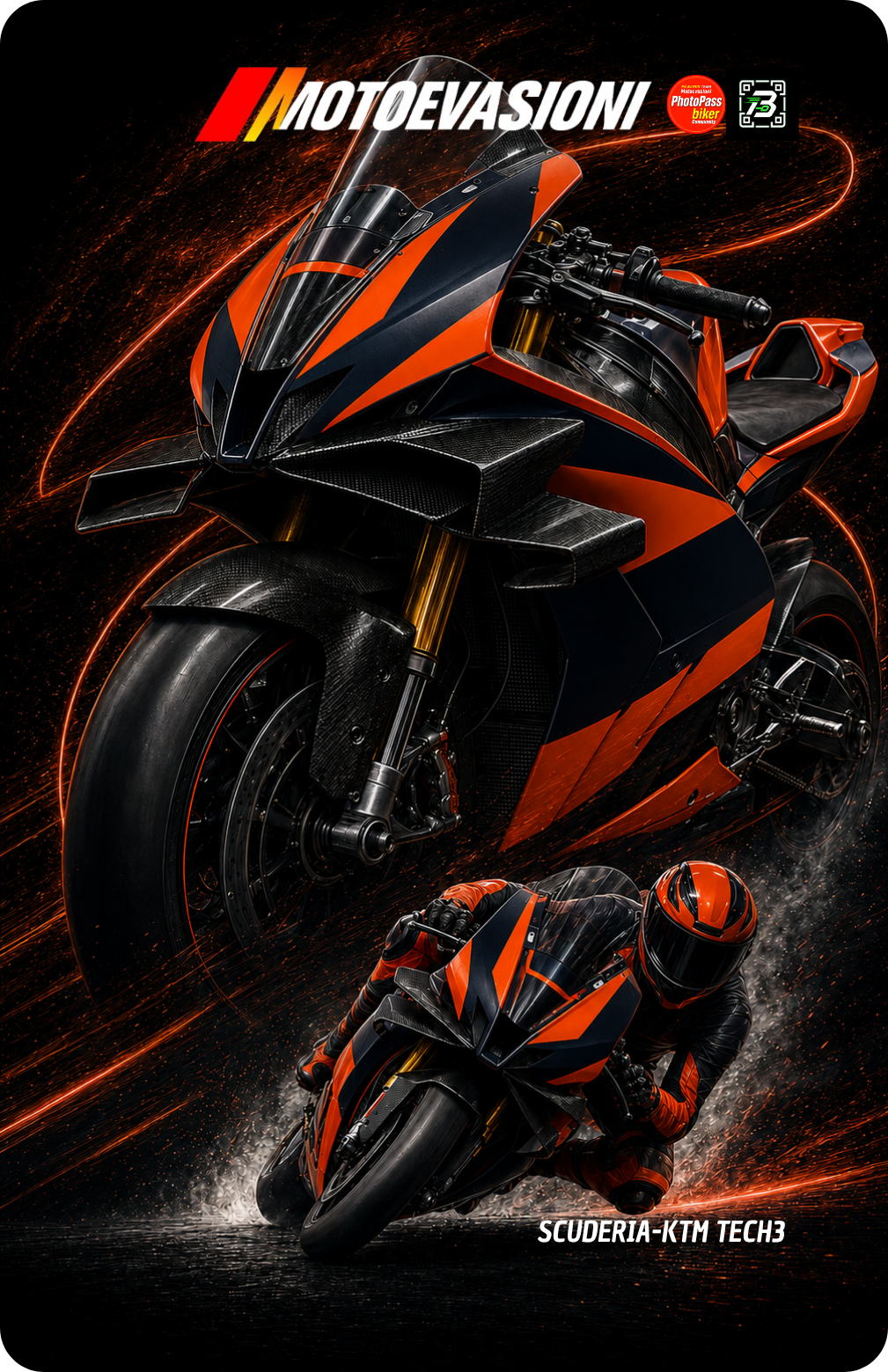 MotoCard KTM Tech3 · Passo dello Spino